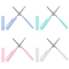 4 Pcs Pen Shape Craft Scissors Stainless Steel Ambidextrous Art Shears