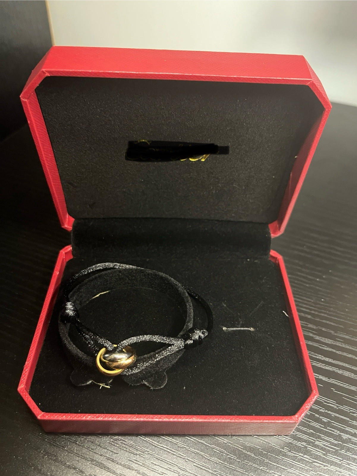 Black Trinity Bracelet Adjustable Size! - image 2