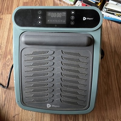 Lifepro VibraCare HEATED Plus Foot Massager Plug-in Slant Board LP-VBRCP-BLU