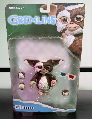 NECA Reel toys Gremlins Gizmo Figure w 3D Glasses / Brand New & Sealed