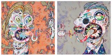 Takashi Murakami Homage to Francis Bacon set