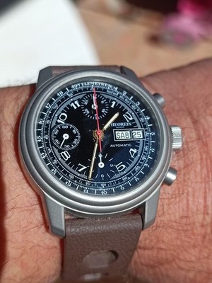 Theorein Pro Valjoux 7750 Day Date Flieger Titanium Box