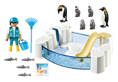 playmobil 9062 penguin pool