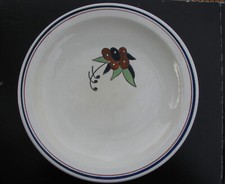 6 anciennes assiettes ½ creuses Salins E. Charbonnier Parisette