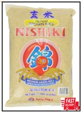 Nishiki Premium Brown Rice 15-Pounds Bag