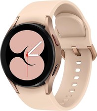 Samsung Galaxy Watch4 SM-R860 40mm Aluminum Case with Sport Band - Pink Gold...