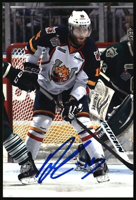Anthony Camara Autographed 4x6 Photo Barrie Colts #15 B