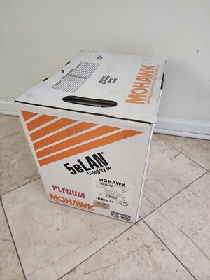 Mohawk cat5e cable Plenum 1000' M57546B (blue)