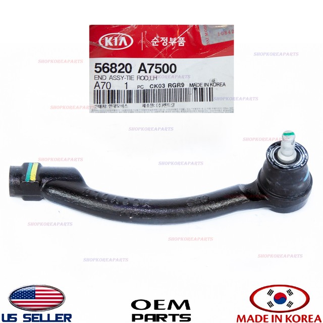 Genuine OEM Kia 56820 B0000 Left Outer Steering Tie Rod for sale online eBay