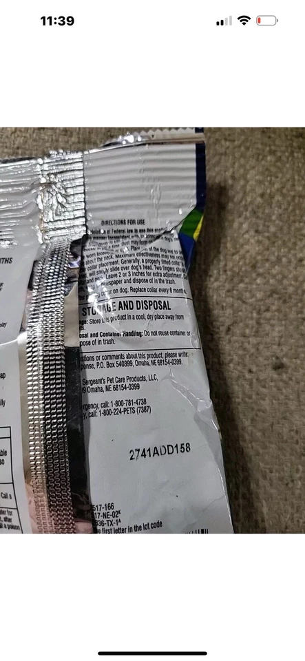 Sargeant's Dual Action Flea and Tick collar for Large Dogs (6 Months Defense, 2 - Image 4 of 4