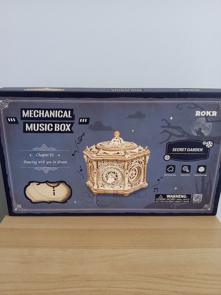 ROKR Mechanical Music Box Secret Garden - Never Built - Missing Piece(s)