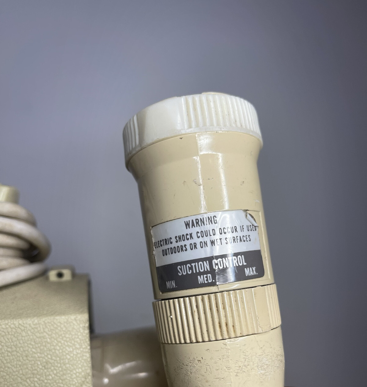 Vintage Hoover PortaPower Quiet Series Portable Canister Vacuum Cleaner