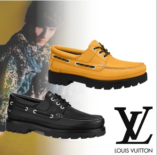LOUIS VUITTON Summerland Boat Shoes Men 