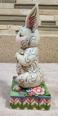 Jim Shore Heartwood Creek, Cute and Cuddly Rabbit Bunny