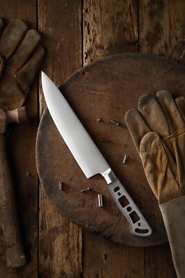 Chef knife blanks Japanese 3 Layers forged steel 8-in gyuto chef knife Katsura