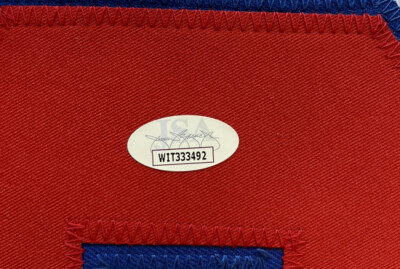 Photo Dédicacée 8x10 Signée Jason Sehorn (Giants De New York) - Certifiée Beckett BAS - Neuve Jamais Exposée