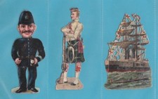 EPHEMERA  -  VICTORIANA  EPHEMERA  IN  PLASTIC  PAGE   ( J )  -  BEFORE  1900
