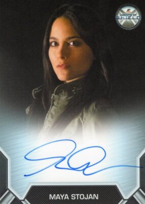 Agents of SHIELD Autograph Card - Maya Stojan as Agent 33