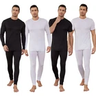 Mens Thermal Underwear Base Layer Top Long Johns Soft Lightweight Brushed Warm