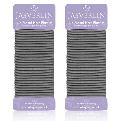 Small Hair Ties Snag Free No Metal Elastic Ponytail Holders For Girls Women Men 