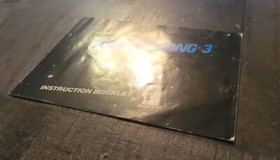 Donkey Kong 3 Nintendo NES Manual Only