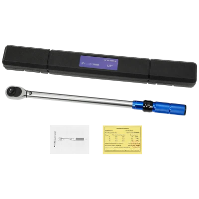 1/2" Drive 65-350Nm Calibrated Torque Wrench Adjustable Torque Wrench Ratchet - Image 1 of 4