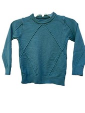 Beautiful Kids Sweat Size 5-6 Youth Green Heavy Long Sleeves Classic