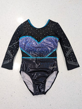 CHAMPIONSHIP LEO Quatro Quattro gymnastics Leotard Extra Small Competition Team