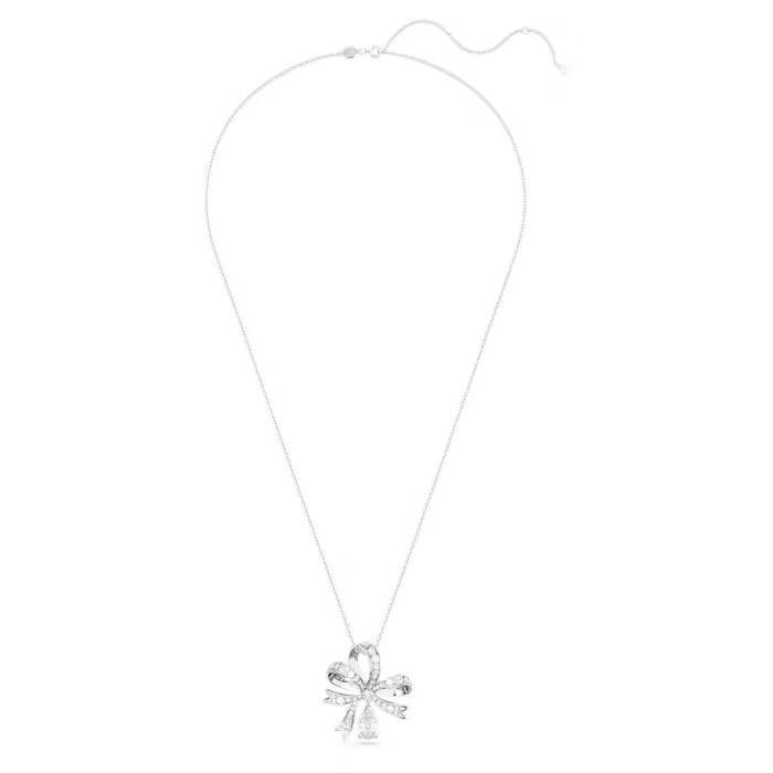 Collana Swarovski Volta Pendente Grande 5647561 necklace Donna Fiocco Rodio