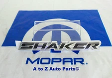NEW 2014-2022 Dodge Challenger "SHAKER" Hood Nameplate /  Emblem, OEM Mopar