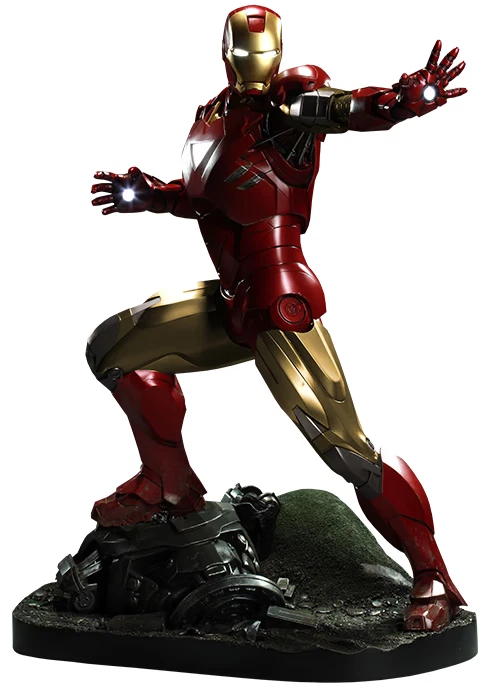 Estatua Marvel Iron Man 2 Mark VI 6 Maquette LE 2000 (Sideshow Collectibles 2010) Foto 4 de 4