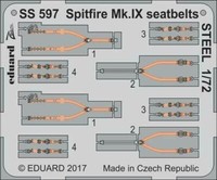 Eduard FotoäTzteile Spitfire Mk.Ix Seatbelts Steel FüR Eduard Kit 1:72 Art SS597