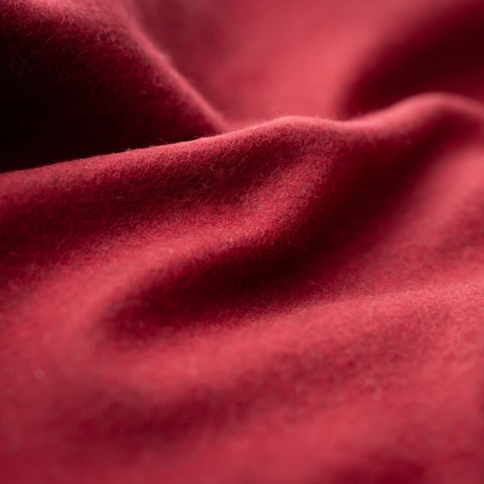 Arcturus Wool Blanket - 4.5 lbs, Warm, Washable, 64" x 88" (Wine) - Image 3 of 4