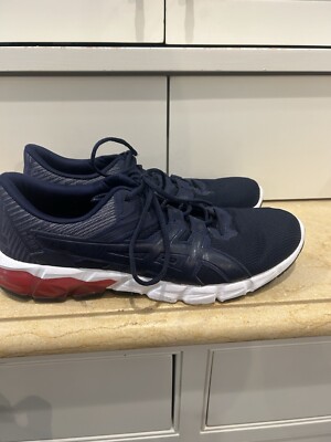 ASICS Mens Gel-Quantum 90 2 Street Breathable Running Shoes Navy 10.5 EUC