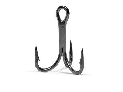 100 pack - VMC #2 4X-Strong Treble Hook - Black Nickel - 9626BN- BEST HOOKS