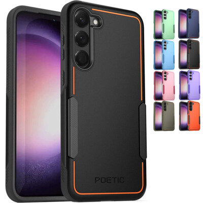 For Samsung Galaxy S23 Plus Slim Dual Layer Heavy Duty Shockproof Case Cover