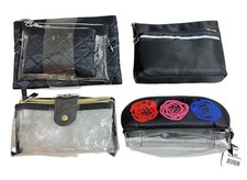 Makeup Bags Cosmetic Toiletry Organizer Various Sizes MIXED LOT - 7 Bags Total