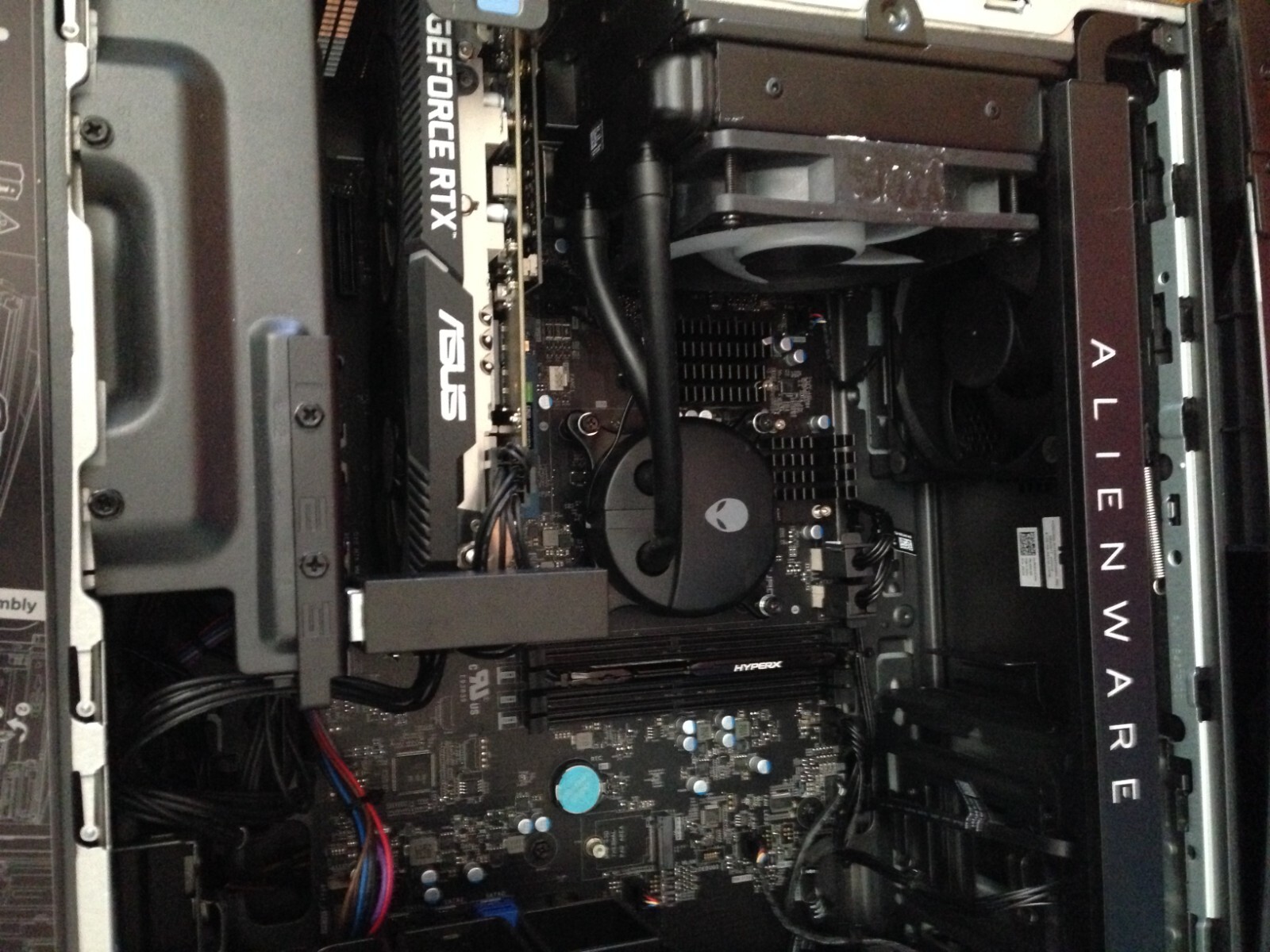 Alienware Aurora R14 GAMING Desktop PC R7 5800X 16GB RTX2070 Liquid ...