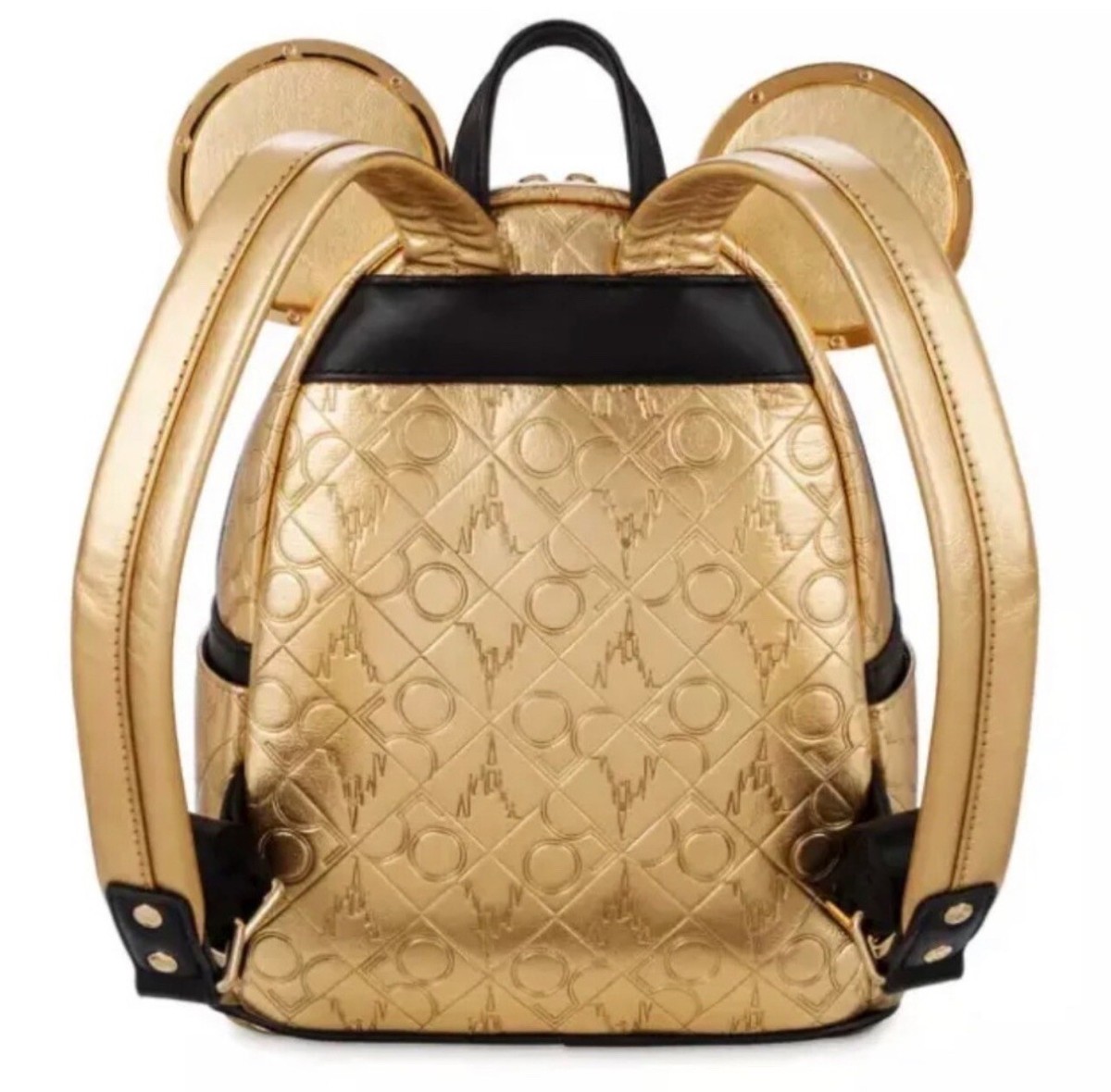 NEW Walt Disney World 50th Anniversary Genuine Leather Gold  display picture 3