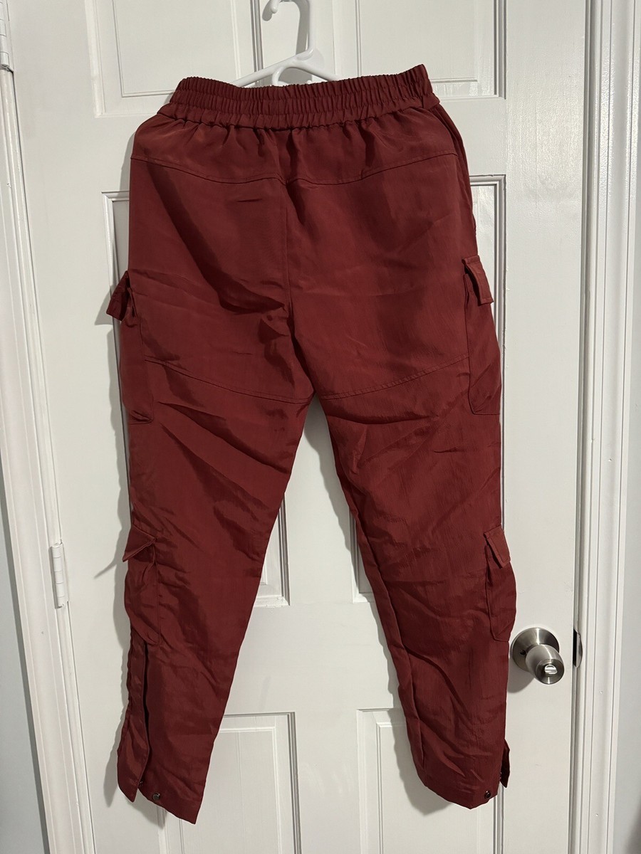 Richie Le Collection Cargo Pants 2.0 Chilli Red Size M | eBay