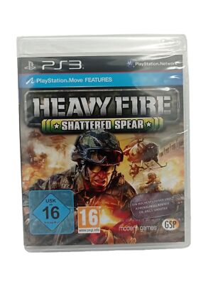  PS3 Spiel Heavy Fire Shattered Spear Playstation PAL neu new sealed VGA WATA 