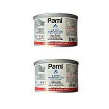 Pami 7-Ounce Methanol 2.5 Hour Handy Fuel Entertainment Cooking Gel/Chafing Fuel
