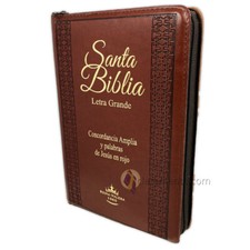 Biblia Letra Grande Reina Valera 1960 con cie...