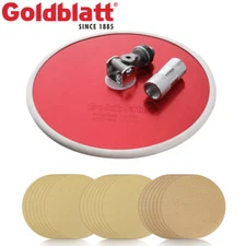 Goldblatt 9" Drywall Sander Hook Loop 30pc Sanding Discs 80 x 100/180 Mixed Grit