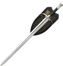 Valyrian Steel Long Claw Replica Sword 35" Stainless Blade Leather Hilt W/Metal
