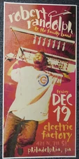Robert Randolph Concert Poster ORIGINAL 8.5"X17" Dec 19th, Philadelphia !