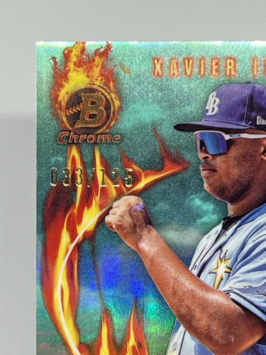 ゼイビア・アイザック Xavier Issac - 2024 Bowman - Rising Infernos - Aqua /125