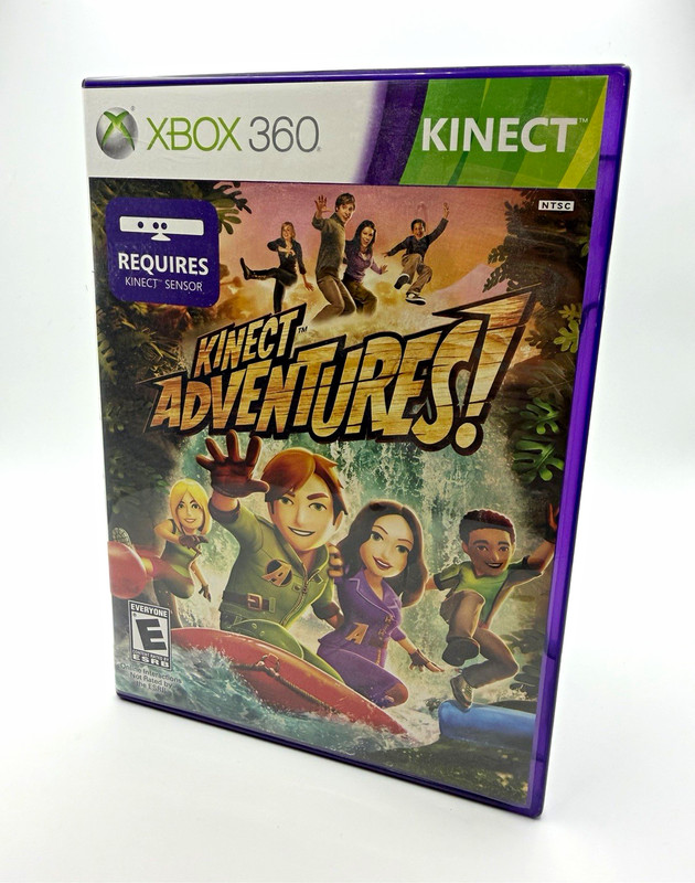 Microsoft Kinect Adventures! (Xbox 360, 2010) NTSC-U/C E Action Kinect Required