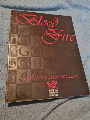 Vampire the Masquerade - Giovanni Chronicles 2 - Blood & Fire - engl. - RPG