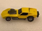 73 Hot Wheels Redline REVVERS Jettin' Vette Glossy Yellow  Enamel Repaint/Displa